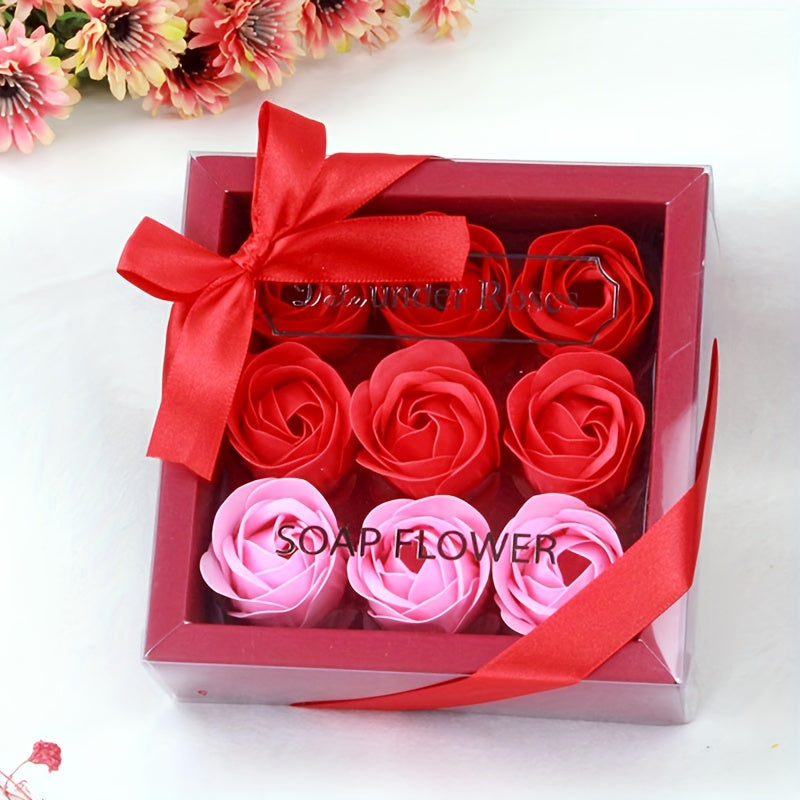 9pcs, Roses